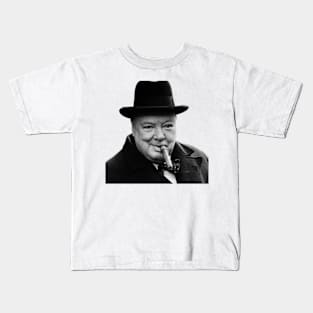 Winston Churchill Kids T-Shirt